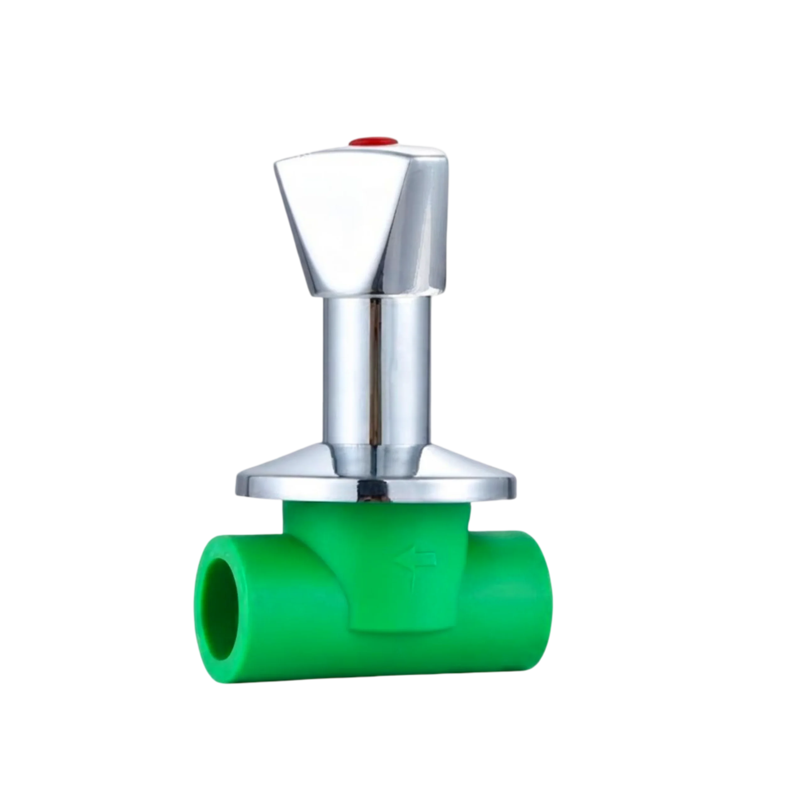 BPI PPRC Chrome Concealed Stop Valve